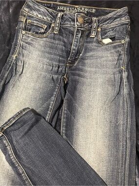 American Eagle Outfitters Women’s Blue Skinny Jeans